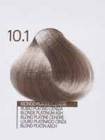 Зареди изображението в галерията, Цвят коса 10.1 Blonde Platinum Ash - италианска крем-боя Design Look с кератин и арган.