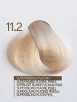 Зареди изображението в галерията, Цвят 11.2 Superlight Blonde Platinum Pearl от Design Look в нюанс бежов блондин за професионално боядисване.