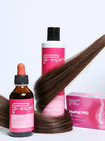 Зареди изображението в галерията, Витамини Hairfull PRO Women и масло за коса ENERGY от F-expert за здрава и красива коса.