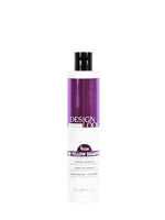Зареди изображението в галерията, No Yellow Design Look shampoo for neutralizing yellow tones in blonde hair, 300 ml bottle.