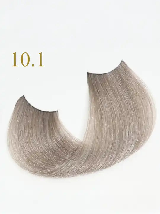 Оцветяване на коса с нюанс 10