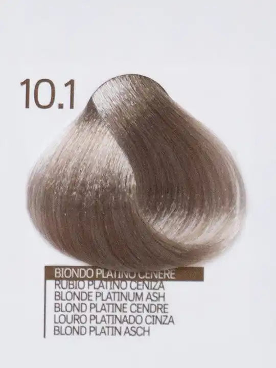 Цвят коса 10.1 Blonde Platinum Ash - италианска крем-боя Design Look с кератин и арган.