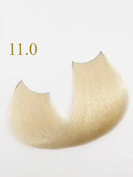 Зареди изображението в галерията, Проба боя за коса Oro Therapy 11.0 S.Light Blonde Platinum, светло блонди с блясък и мекота.
