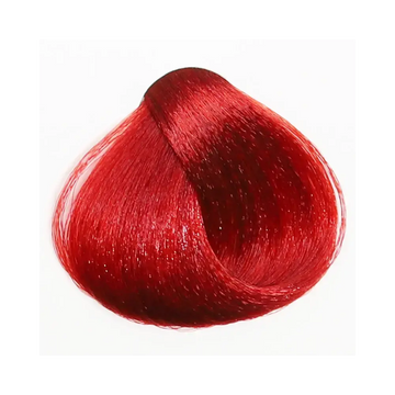 Fanola Red Booster R66 боя за коса - наситен червен цвят с блестяща текстура за покриване на бели коси.