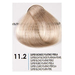 Зареди изображението в галерията, Проба от боя за коса Fanola 11.2 Superlightener с перлен отблясък, идеална за дълготраен медицински тип цвят.
