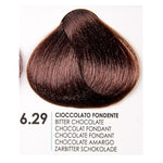 Зареди изображението в галерията, Fanola Chocolate 6.29 hair color shade sample, showcasing rich bitter chocolate tones for vibrant coverage.
