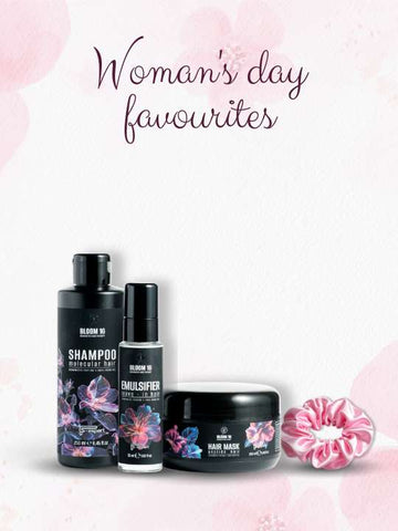 Bloom 16 Възстановяваща грижа за коса + Подарък скрънчи ластик