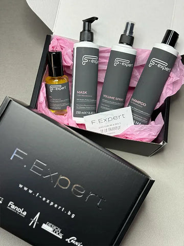Комплект за суха и увредена коса F-expert