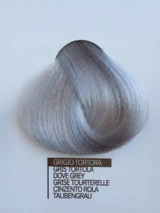 Цвят коса dove grey на design look   италианска крем боя с кератин и арган