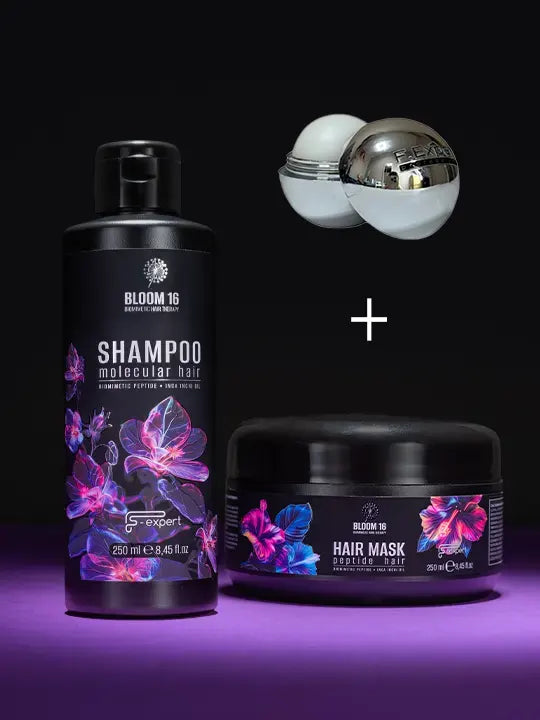Bloom 16 BOX 2 шампоан + маска + балсам за устни