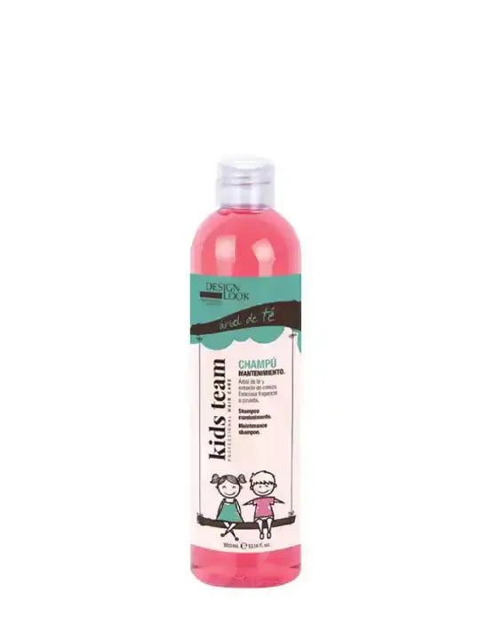 Design look professional kids shampoo for girls 300 ml with cherry scent, ideal for all hair types